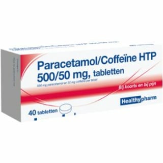 Healthypharm Paracetamol/coffene 500/50mg 4