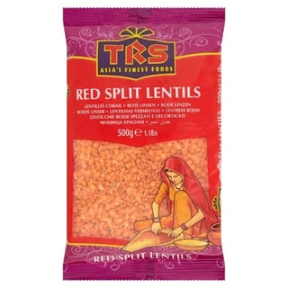 Trs Red Split Lentils 500Gr
