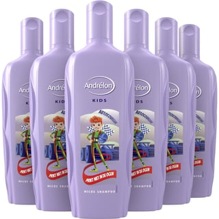 Andrelon Kids Autocoureur Shampoo - 6 X 300ml - Voordeelverpakking