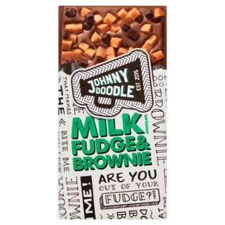Johnny Doodle Milk Fudge & Brownie