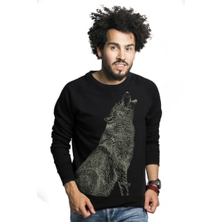 Huilende Wolf Sweater - Glow