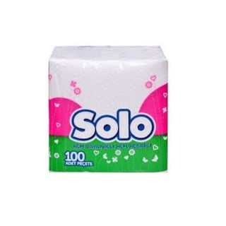 Solo Napkins (Tissue Paper) 100 Pcs