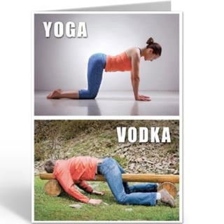 Fotokaart Yoga, Vodka