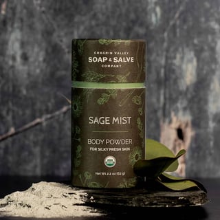 Chagrin Valley Body Powder Sage Mist