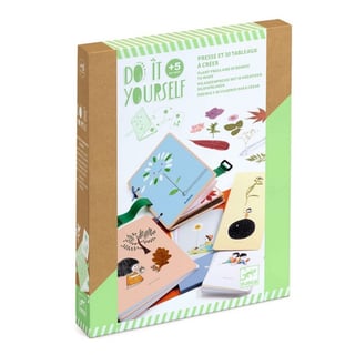 Djeco Do It Yourself Plantenpers Met 30 Plaatjes