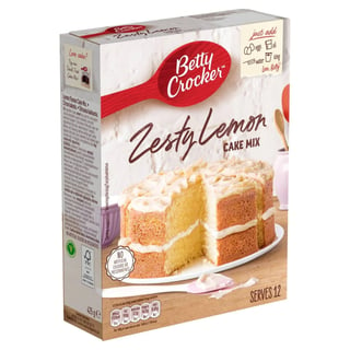 Betty Crocker Zesty Lemon Cake Mix