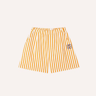 The Campamento Orange Stripes Kids Shorts