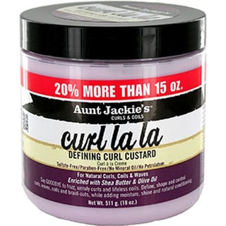 Aunt Jackies Curls & Coils Curl La La Defining Curl Custard-BONUS 511 Gr