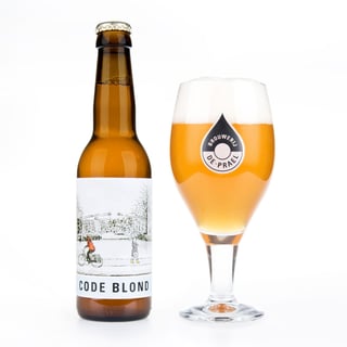 Brouwerij De Prael Code Blond Bier 6 Stuks