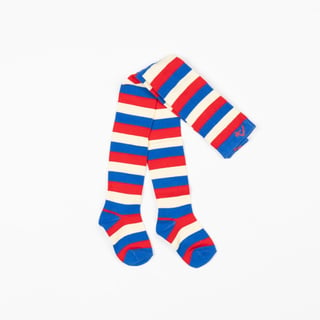 Alba Tights Snorkel Fun Stripes - Blauw - 98-104