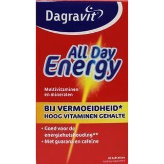 Dagravit All Day Energy Tabletten - 40 Tabletten - Multivitamine