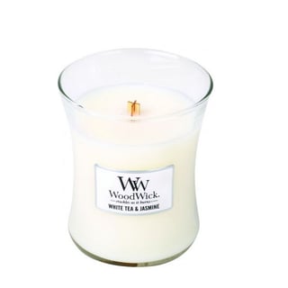 Woodwick White Tea & Jasmine Kaars Medium