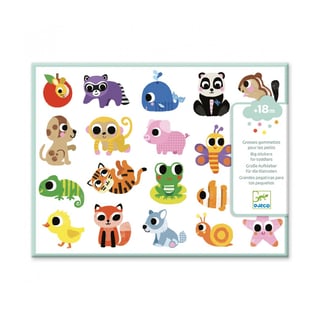 Stickers Babydieren 120st