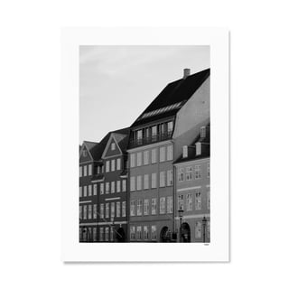 WIJCK. Denemarken A3 Copenhagen Nyhavn 30 X 40 Cm