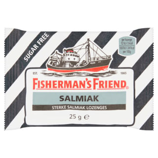 FISHERMAN'S FRIENDS Salmiak Suikervrij Single
