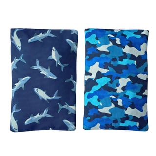 Yumbox Gel Koelelement Duo Haai & Camo - Blauw