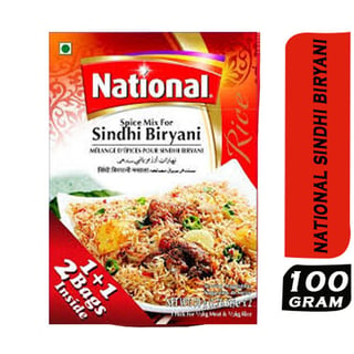 NATIONAL SINDHI BIRYANI (DOUBLE PACK) 82 Grams