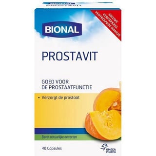 Bional Prostavit - Bij Prostaatklachten - Verzorgt De Prostaat - 40 Capsules