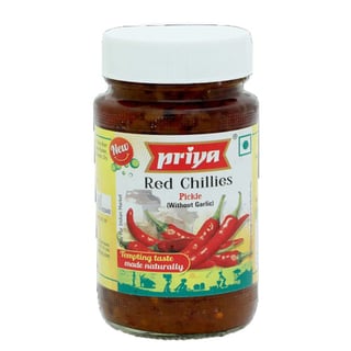 Priya Red Chilli Pickle 300 Grams