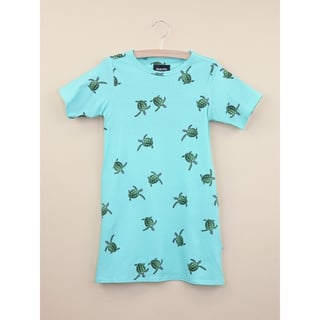 Snurk Sea Turtles T-Shirt Dress Kids