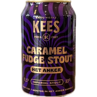 Kees Caramel Fudge Stout Het Anker 330ml