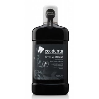 Ecodenta Mondwater Whitening Charcoal 500ml
