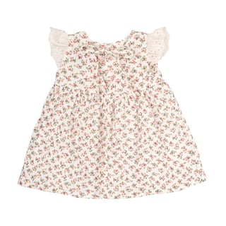Baby Flowers Dress Off-White