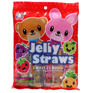 ABC Bear and Bunny Jelly Straw 300g