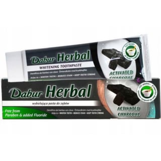 Activated Charcoal Toothpaste Dabur 100Ml