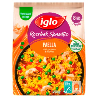 Iglo Roerbaksensatie Paella