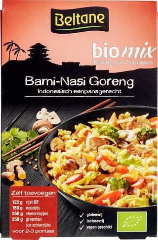 Bami + Nasi Goreng