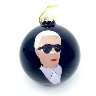 Kerstbal Karl Lagerfeld Doosje 6 Stuks