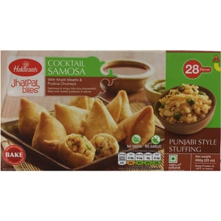 Haldiram's Cocktail Samosa 1400 Grams ( 70 Pieces )