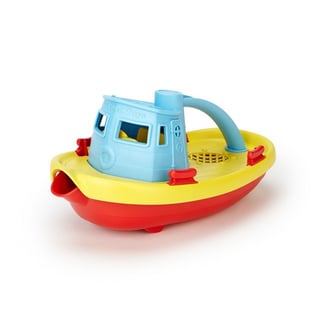 Green Toys Sleepboot Geel