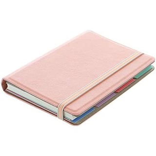 Refillable Colored Notebook A5 Lined - Salmon