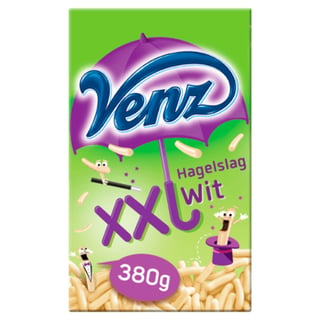 Venz Chocoladehagel XXL Wit