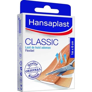 Hansaplast Classic 1mx6cm Bdf 1st