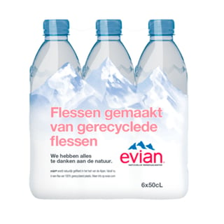Evian Natuurlijk Mineraalwater SET 6x50CL