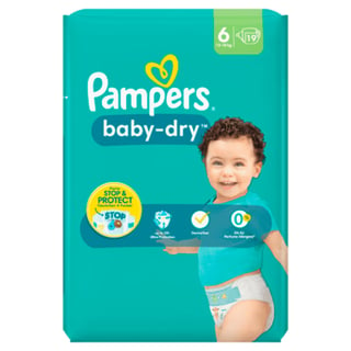 Pampers Baby-Dry Maat 6 Key Size
