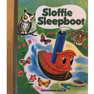 Mini Goudenboekje - Sloffie Sleepboot
