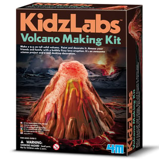 4M KidzLabs Giet en Verf Een Vulkaan 8+