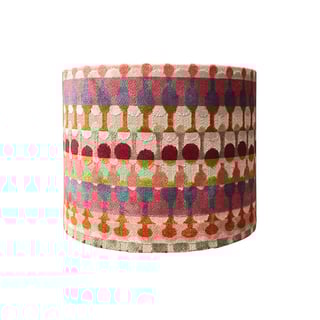 Lampenkap Circus Multicolor Velours 25x20cm