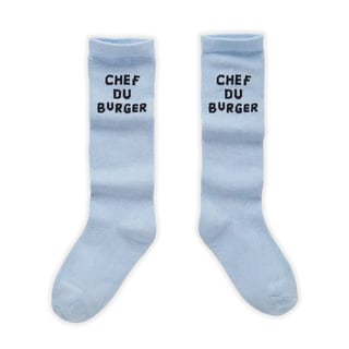 Sproet & Sprout Socks Chef Du Burger Blue