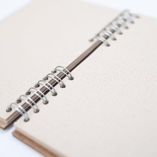 Refilling -notebook A5 size - dotted paper