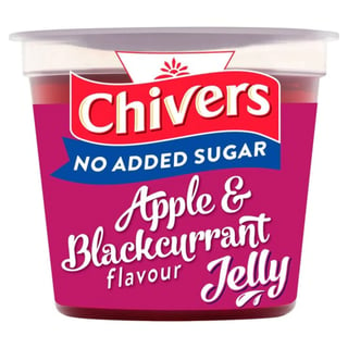 Chiver's Apple And Blackcurrant Jelly Tub No Added Sugar 125G