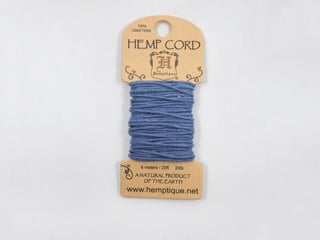 Hemp Cord  6m & 3m - Dusty Blue