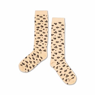 Repose Ams 87. Knee Socks Leopard Flower