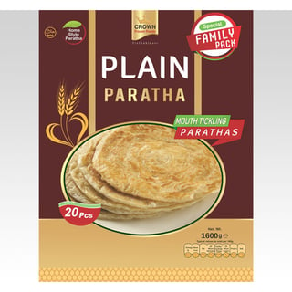 Crown Plain Paratha Family Pack (20 Pc)
