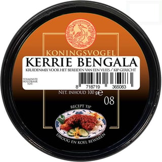 Koningsvogel Kerrie Bengala Mix 100 Gram