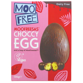 Moo Free Moofreesas Choccy Egg 135g